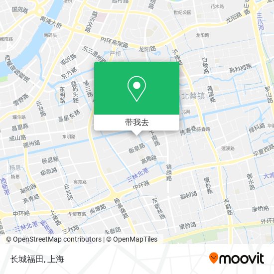 长城福田地图