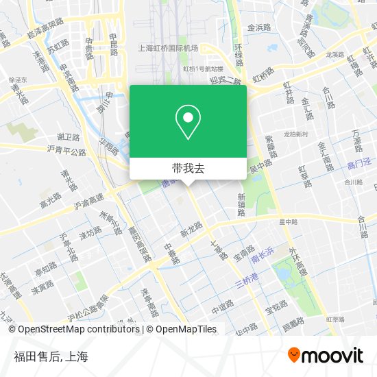 福田售后地图