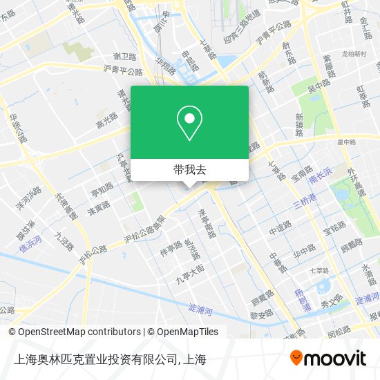 上海奥林匹克置业投资有限公司地图