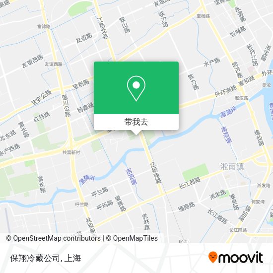 保翔冷藏公司地图