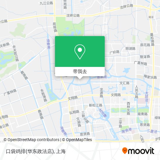 口袋鸡排(华东政法店)地图