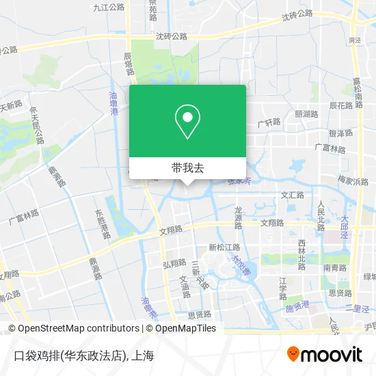 口袋鸡排(华东政法店)地图