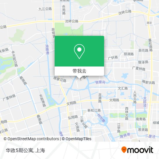 华政5期公寓地图