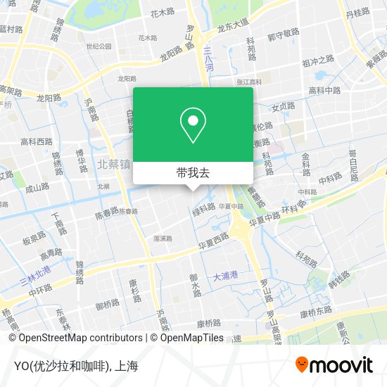 YO(优沙拉和咖啡)地图