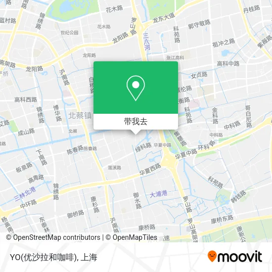 YO(优沙拉和咖啡)地图