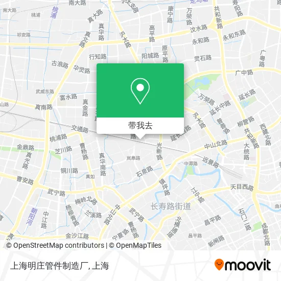 上海明庄管件制造厂地图