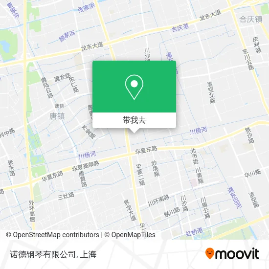 诺德钢琴有限公司地图