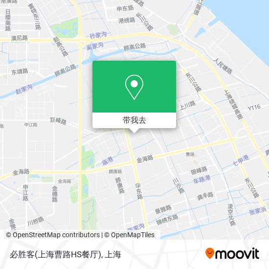 必胜客(上海曹路HS餐厅)地图