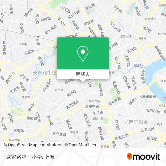 武定路第三小学地图