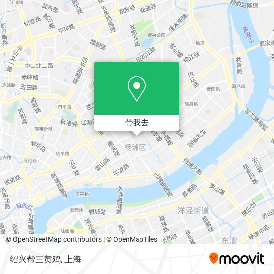 绍兴帮三黄鸡地图