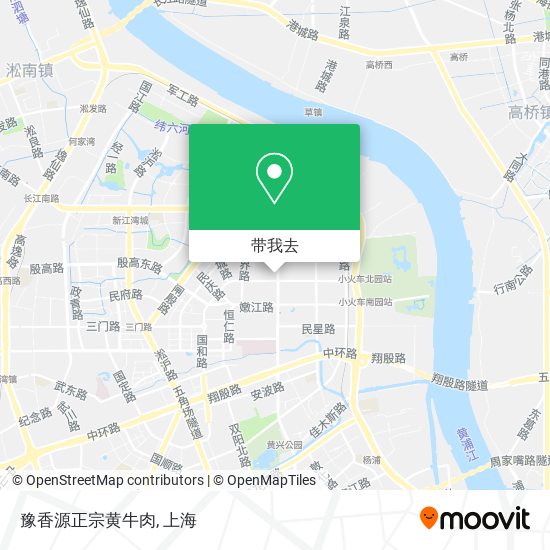 豫香源正宗黄牛肉地图