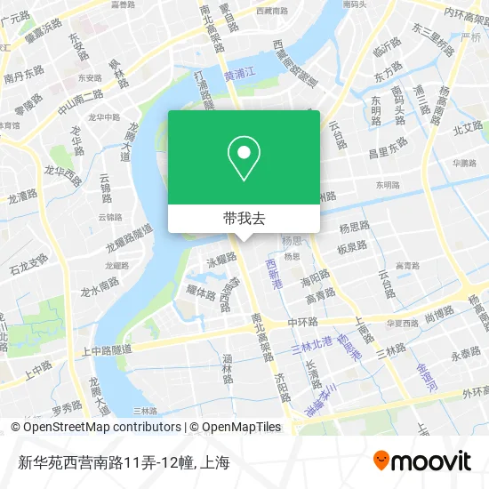 新华苑西营南路11弄-12幢地图