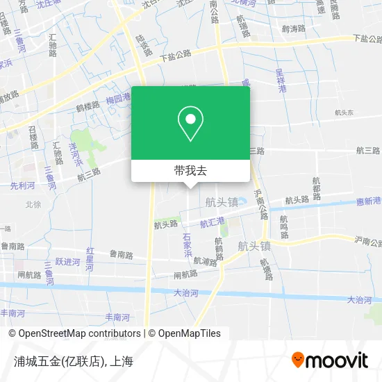 浦城五金(亿联店)地图