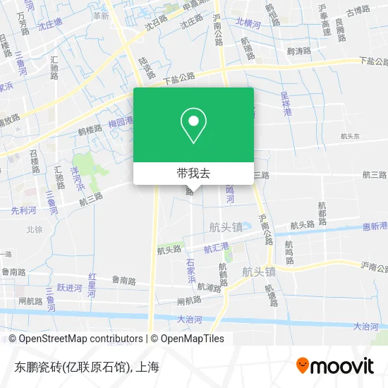 东鹏瓷砖(亿联原石馆)地图