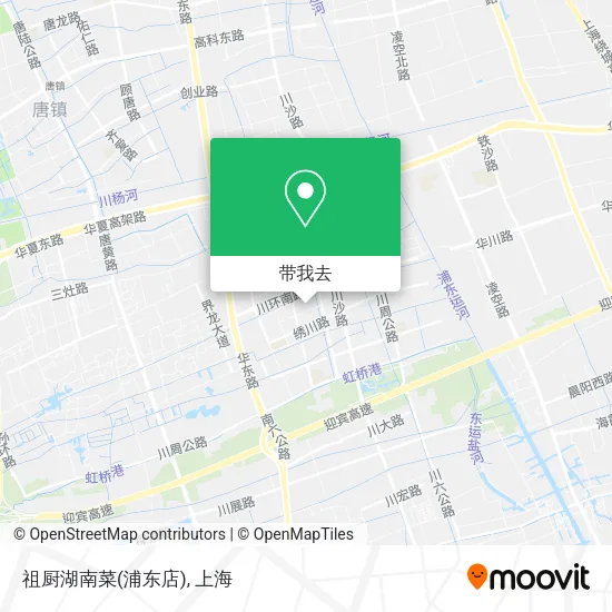 祖厨湖南菜(浦东店)地图