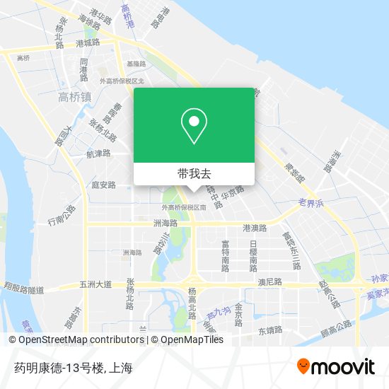 药明康德-13号楼地图