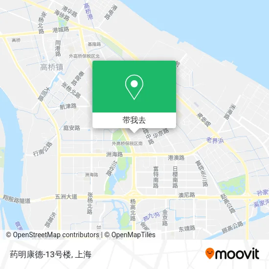 药明康德-13号楼地图