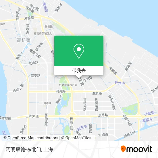 药明康德-东北门地图