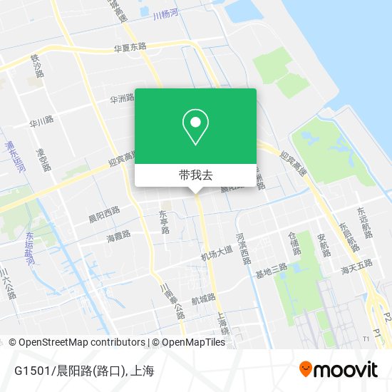 G1501/晨阳路(路口)地图