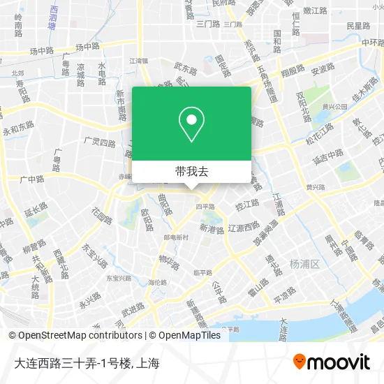 大连西路三十弄-1号楼地图