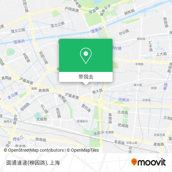 圆通速递(柳园路)地图