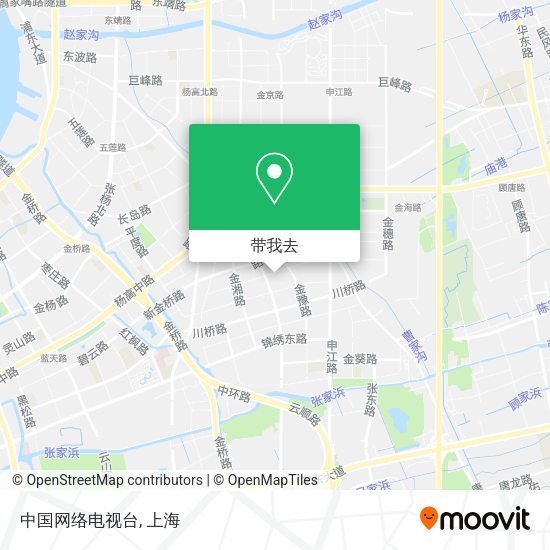中国网络电视台地图