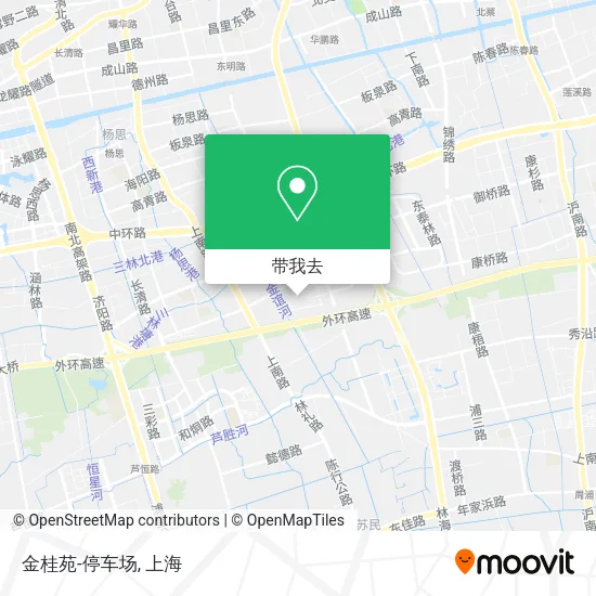 金桂苑-停车场地图