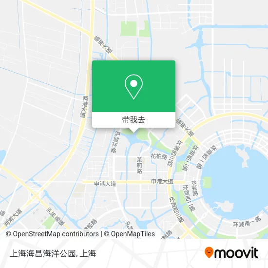 上海海昌海洋公园地图