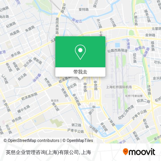 英慈企业管理咨询(上海)有限公司地图