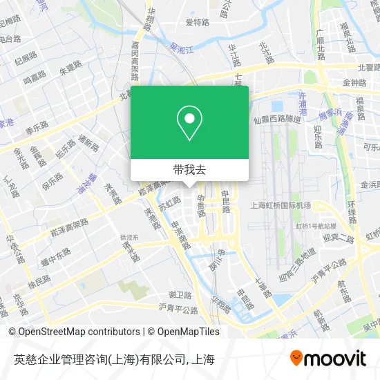 英慈企业管理咨询(上海)有限公司地图