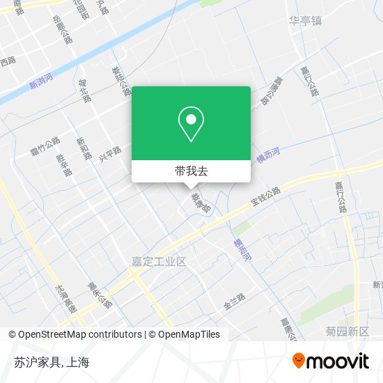 苏沪家具地图
