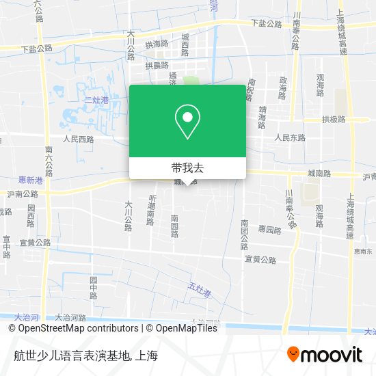 航世少儿语言表演基地地图