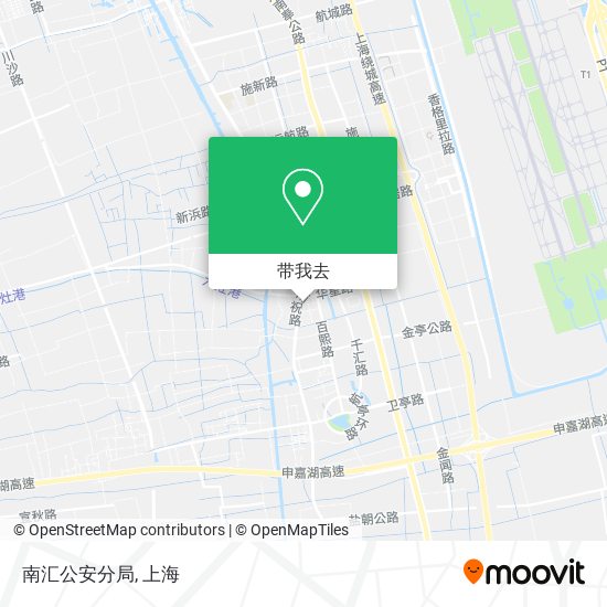 南汇公安分局地图