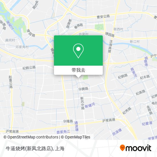 牛逼烧烤(新凤北路店)地图