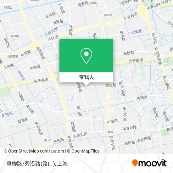 康柳路/秀沿路(路口)地图