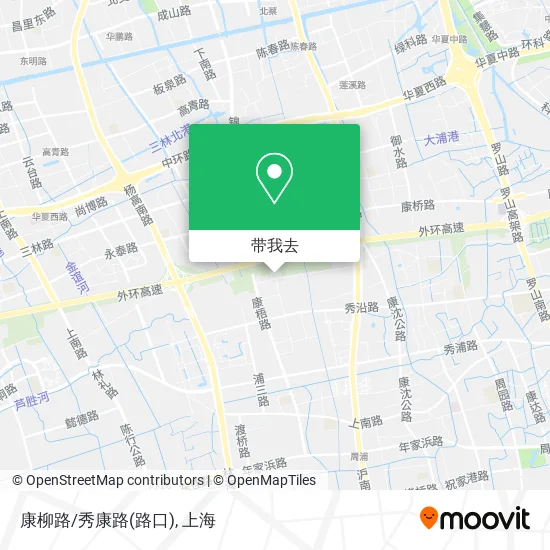 康柳路/秀康路(路口)地图