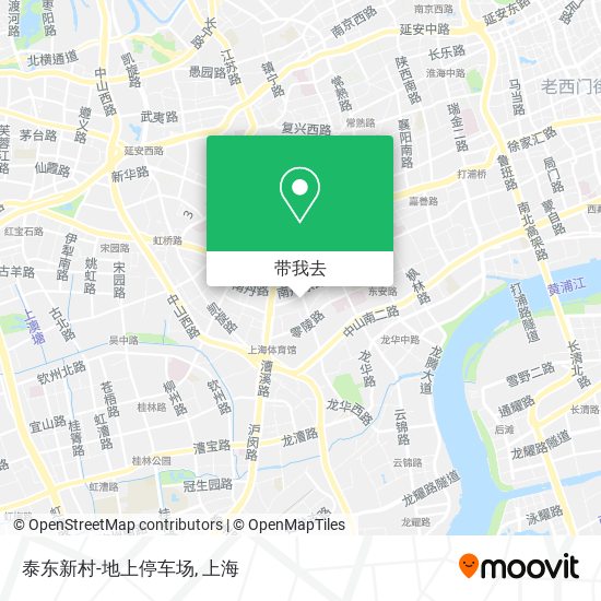 泰东新村-地上停车场地图