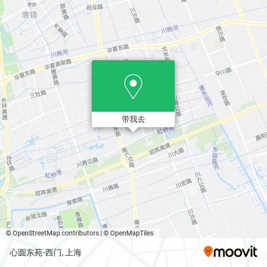 心圆东苑-西门地图