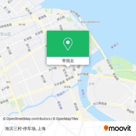 海滨三村-停车场地图