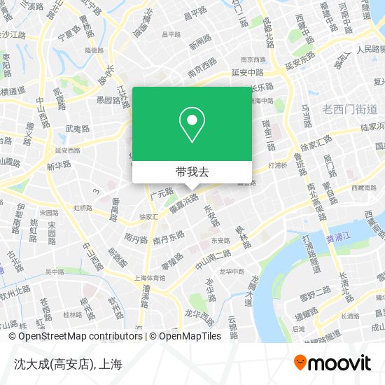 沈大成(高安店)地图