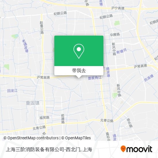 上海三阶消防装备有限公司-西北门地图