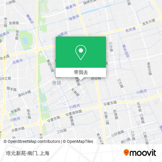 培元新苑-南门地图