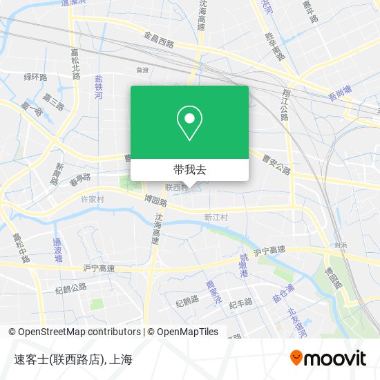 速客士(联西路店)地图