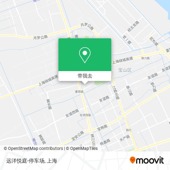 远洋悦庭-停车场地图
