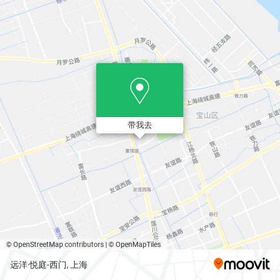 远洋·悦庭-西门地图
