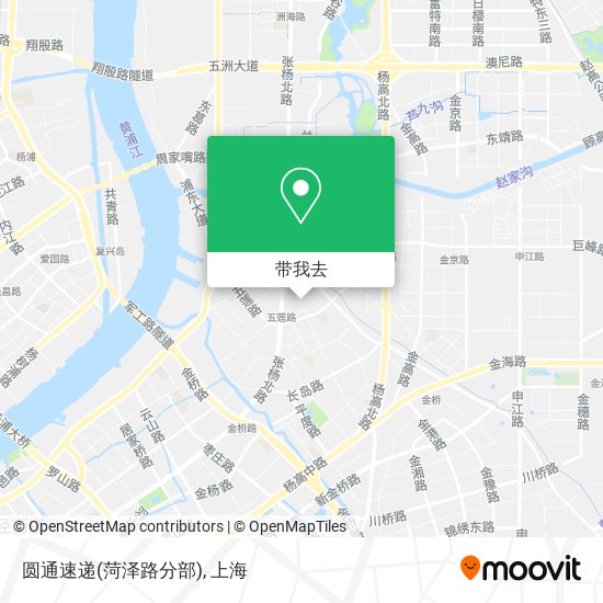 圆通速递(菏泽路分部)地图
