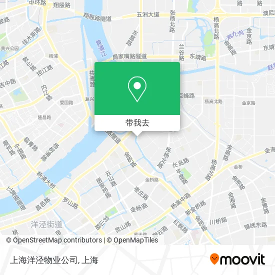 上海洋泾物业公司地图