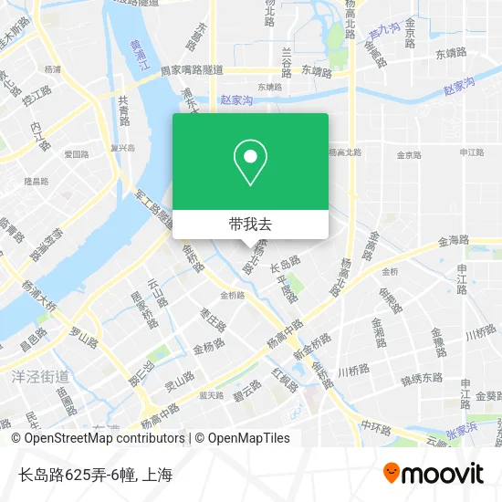 长岛路625弄-6幢地图