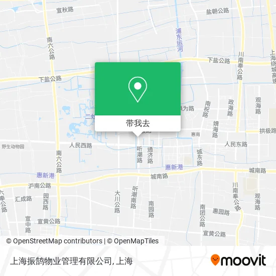 上海振鹄物业管理有限公司地图