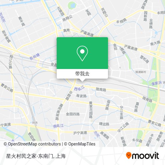 星火村民之家-东南门地图